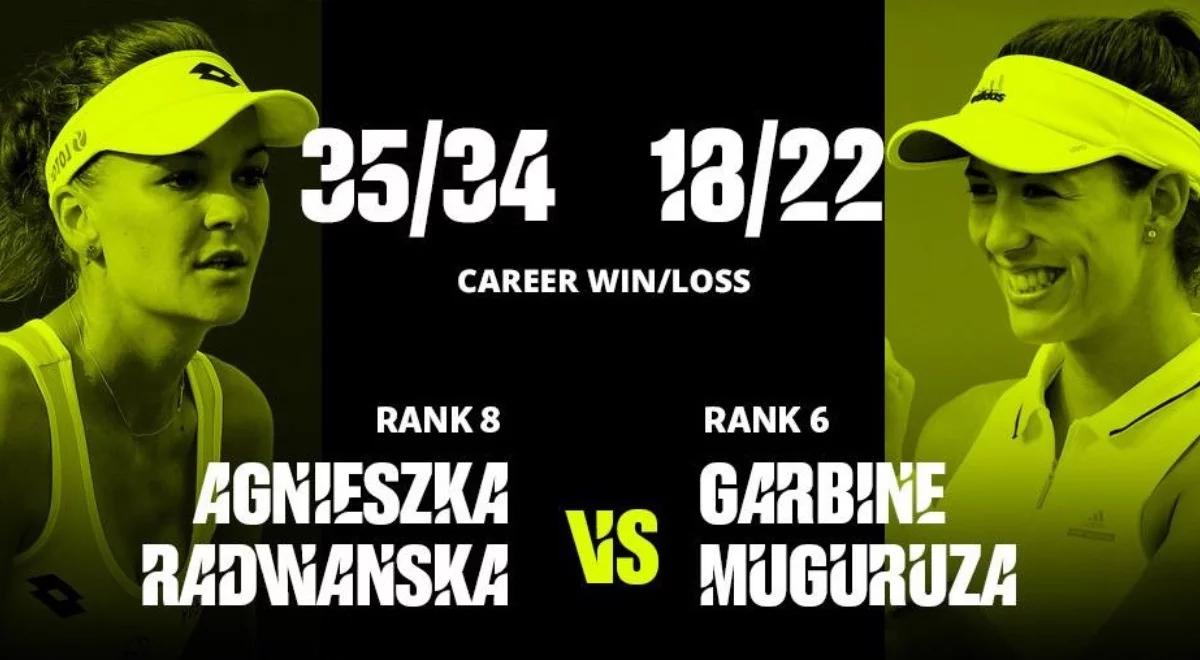 Tie-Break Tens: Agnieszka Radwańska vs.  Garbine Muguruza. Kobiety w takim turnieju jeszcze nie grały