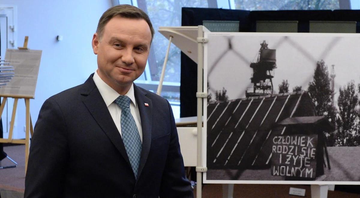 Prezydent: postulaty sierpniowe wyrażają dzisiejsze wolności europejskie