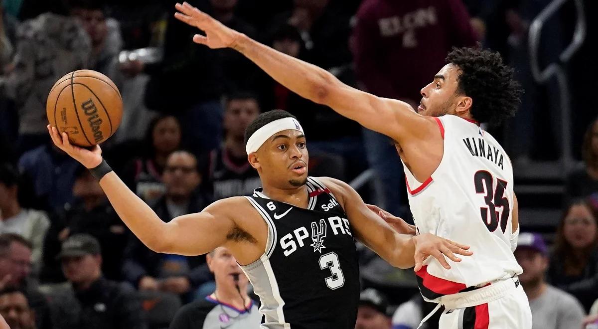 NBA: Spurs wygrywają bez Jeremy'ego Sochana. Trwa znakomita passa Suns