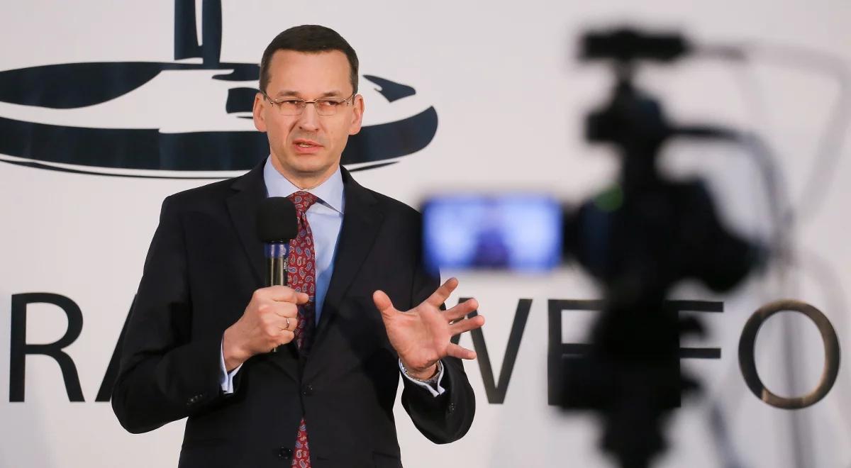 Morawiecki: w ciągu 2-3 miesięcy program wzmocnienia oszczędności