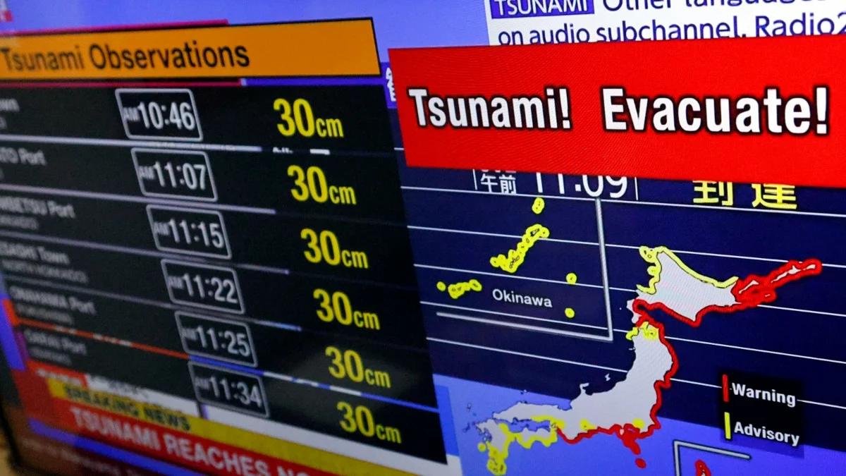 Trzęsienie ziemi i tsunami. "Hawaje i Japonia i najtrudniejsze momenty mają za sobą"
