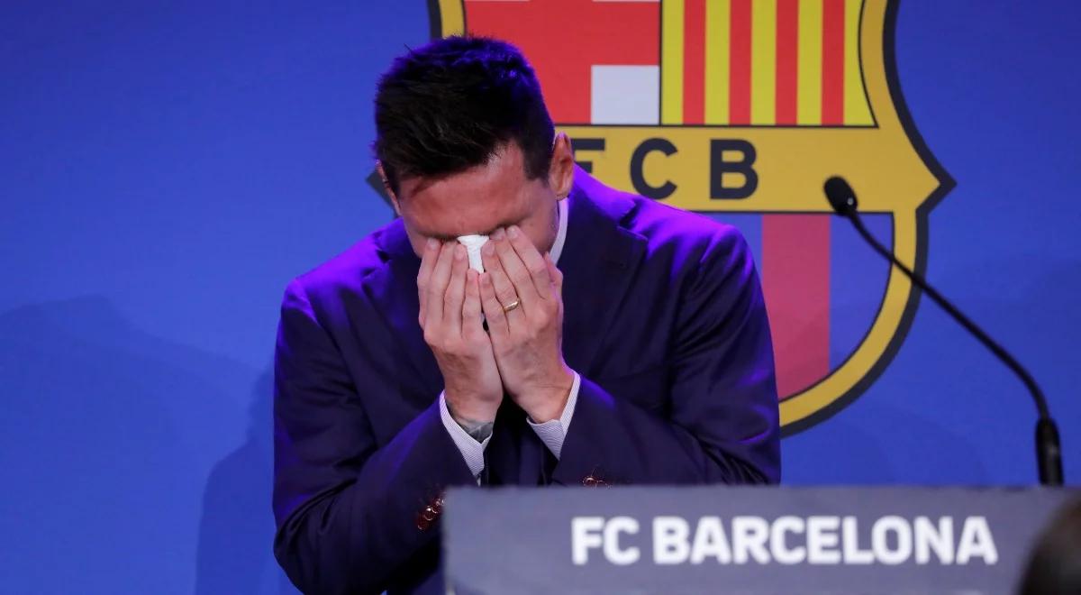 Leo Messi pożegnał się z Barceloną. "To mój dom, chciałem zostać"