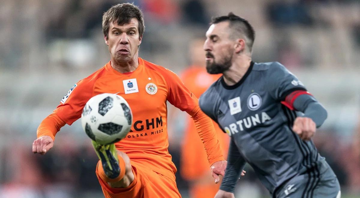 Piłkarze po meczu Zagłębie Lubin – Legia Warszawa 