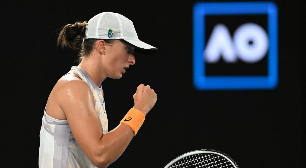 Australian Open: ciężka przeprawa w pierwszej rundzie. Iga Świątek gra dalej