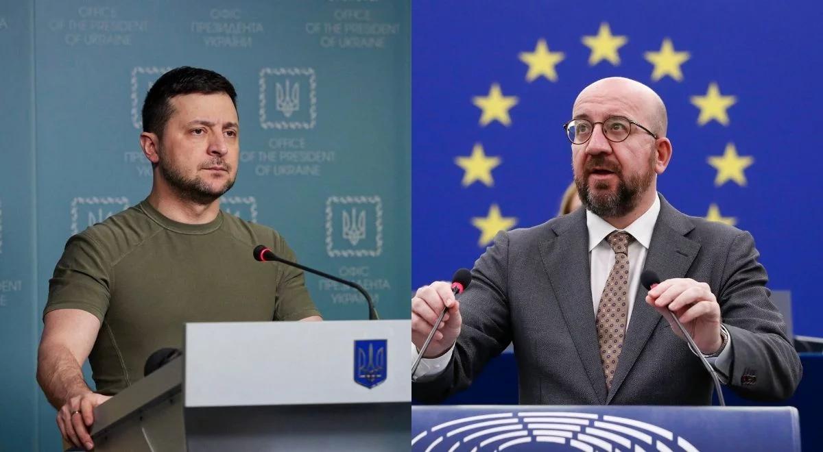 Sankcje wobec Rosji. Zełenski rozmawiał z szefem Rady Europejskiej. Co ustalono?