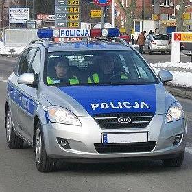 Swastyka na samochodzie członka mniejszości niemieckiej