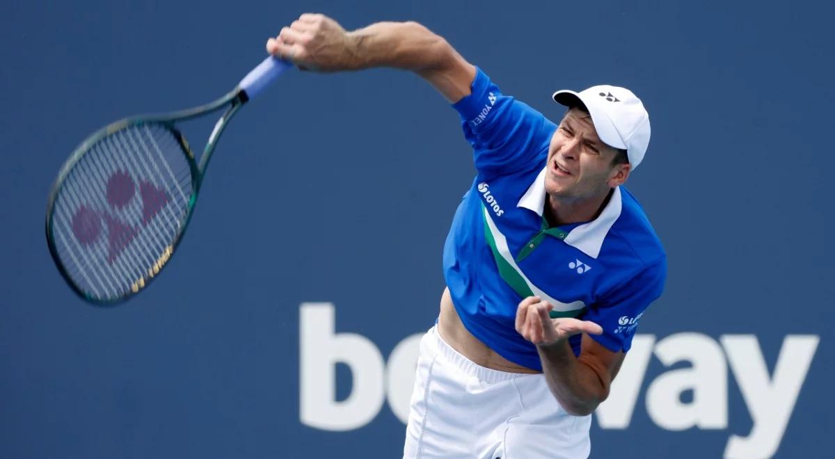 ATP Miami: zacięty bój Hurkacza z Raoniciem. Polak zameldował się w ćwierćfinale