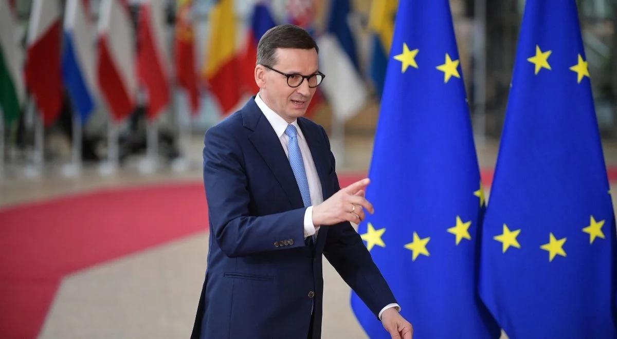 Unijny szczyt ws. sankcji na Rosję. Premier Morawiecki: Putin musi zobaczyć naszą determinację 