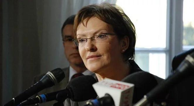 Gliński w Sejmie? Kopacz: nie mogę łamać prawa