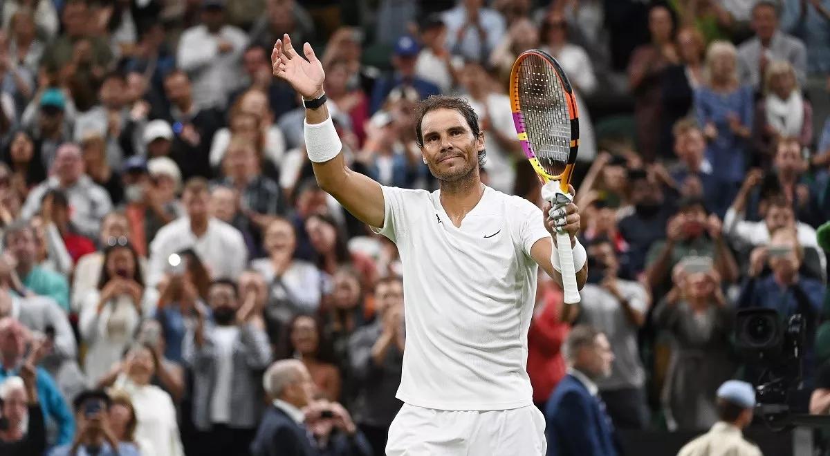 Wimbledon 2022: Rafael Nadal się nie zatrzymuje. Nerwowa końcówka i wygrana Hiszpana w 1/8 finału