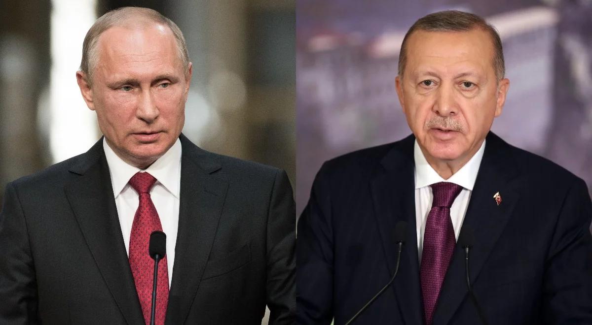 Erdogan spotka się z Putinem w Rosji. Bloomberg: tematem rozmów czarnomorska inicjatywa zbożowa