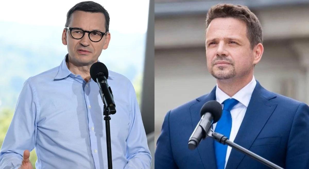 Morawiecki odpowiada Trzaskowskiemu: wpływy Warszawy z PIT i CIT wzrosły o 64 proc.