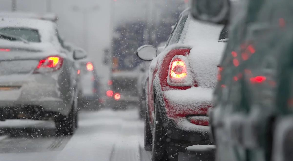 Potężny korek na Litwie w pobliżu granicy z Polską. Ma ponad 50 km długości
