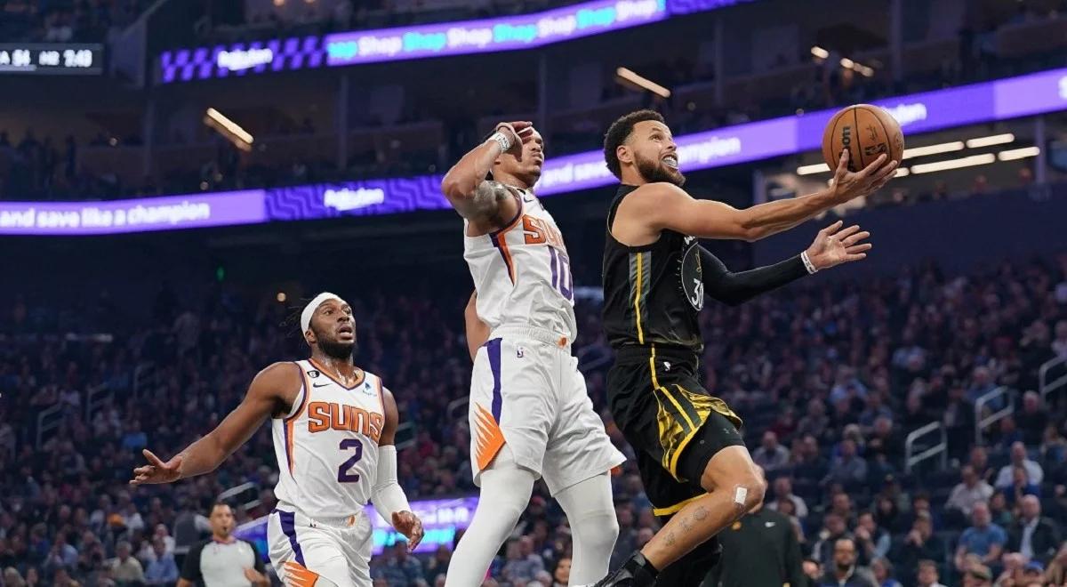 NBA: Stephen Curry wrócił do gry. Warriors pokonani przez Suns