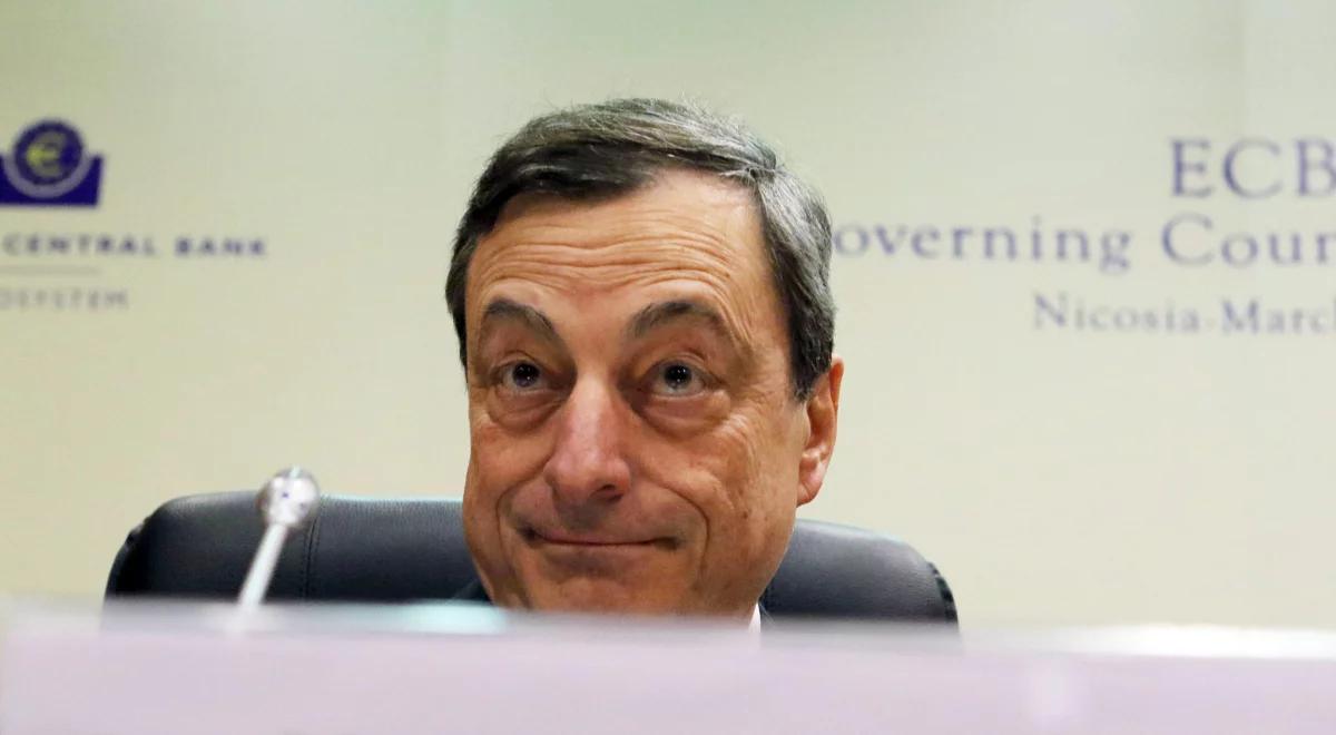 Europejski Bank Centralny podnosi prognozy dla Europy, od 9 marca zaczyna skup obligacji. Giełdy w górę, euro w dół