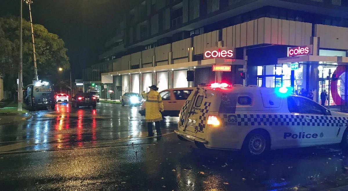 Strzelanina w Melbourne. Zginęła jedna osoba, trzech policjantów rannych