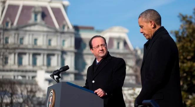 Hollande do Obamy: zawdzięczamy sobie wolność