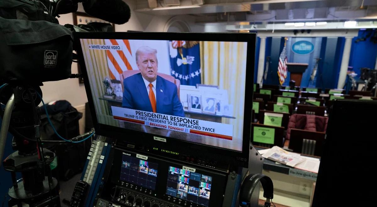 "Usunięcie Trumpa z urzędu jest praktycznie niemożliwe". Ekspert o próbie impeachmentu prezydenta USA