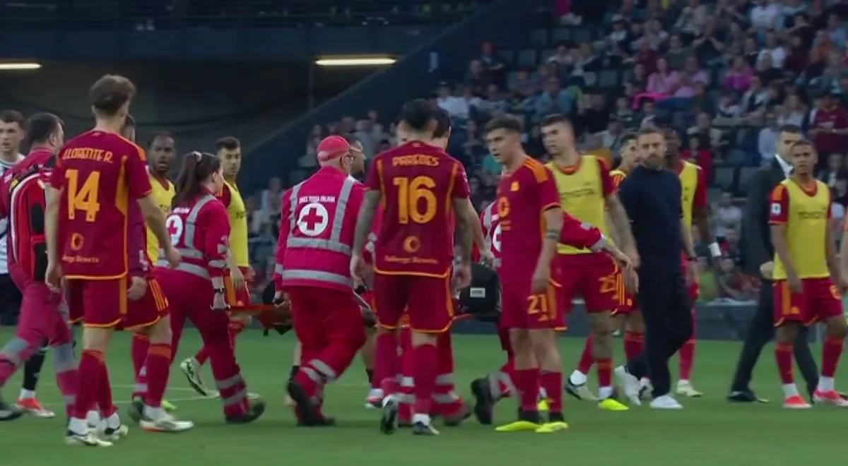 Dramat podczas meczu Serie A. Piłkarz nagle upadł na murawę, trzymając się za serce