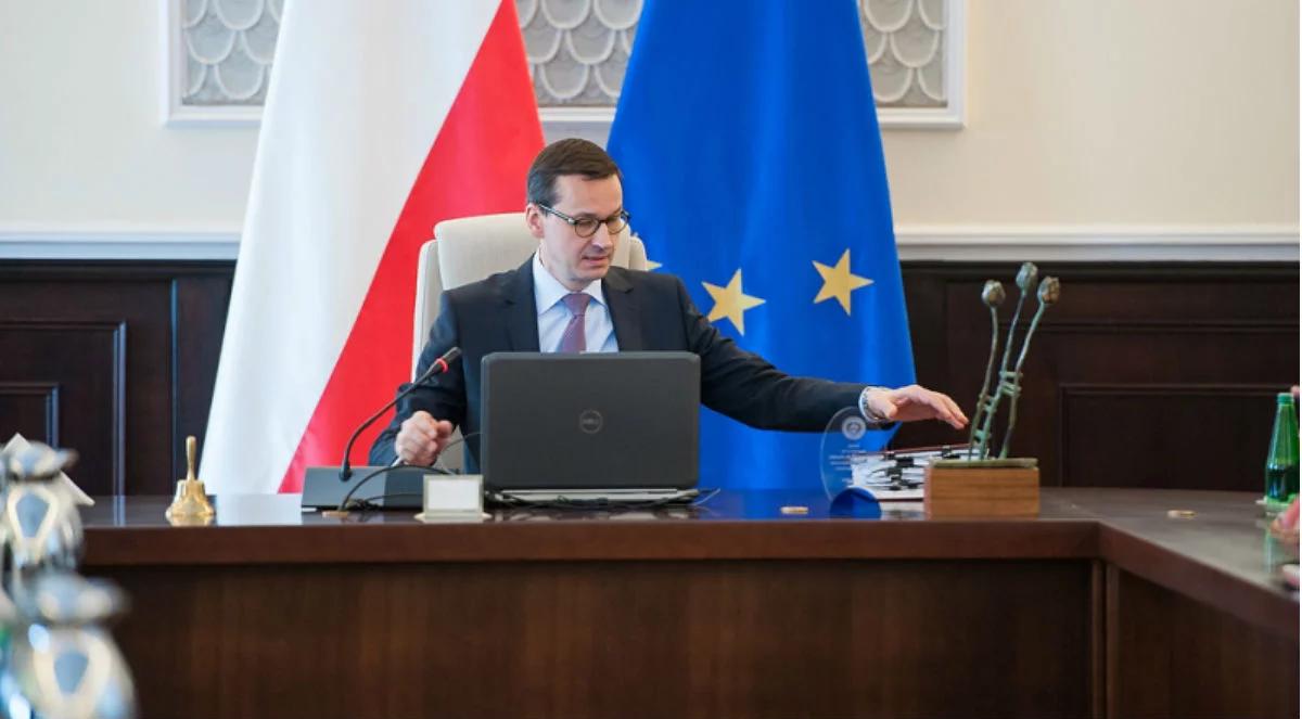 Premier Mateusz Morawiecki rozmawiał z przewodniczącym KE o reformie wymiaru sprawiedliwości w Polsce