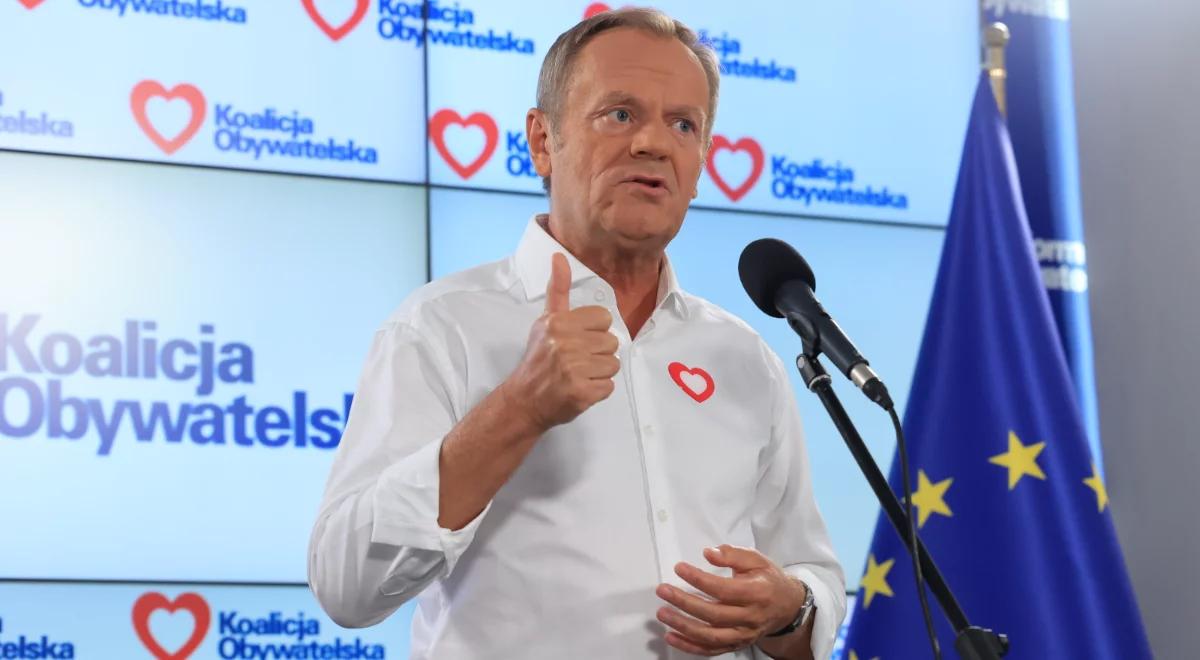 Tusk twierdzi, że jest gotowy do debaty z prezesem PiS w TVP Info. Do tej pory 87 razy nie przyjął zaproszenia
