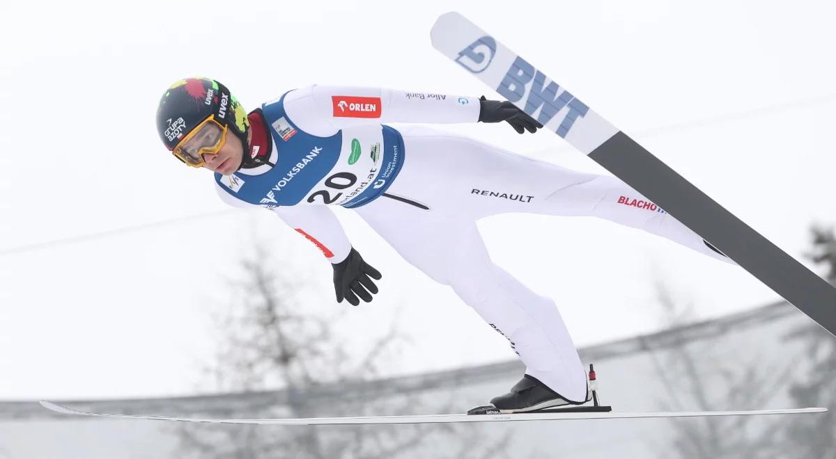 Jakub Wolny krytykował trenera, został zawieszony. Jest decyzja w sprawie skoczka 