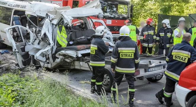 Wypadek busów na Lubelszczyźnie. Sześć osób nie żyje