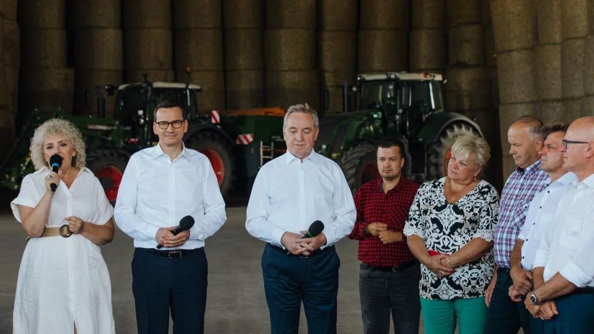 Premier Morawiecki w Kózkach: rolnictwo jest bardzo ważne dla kondycji naszej gospodarki