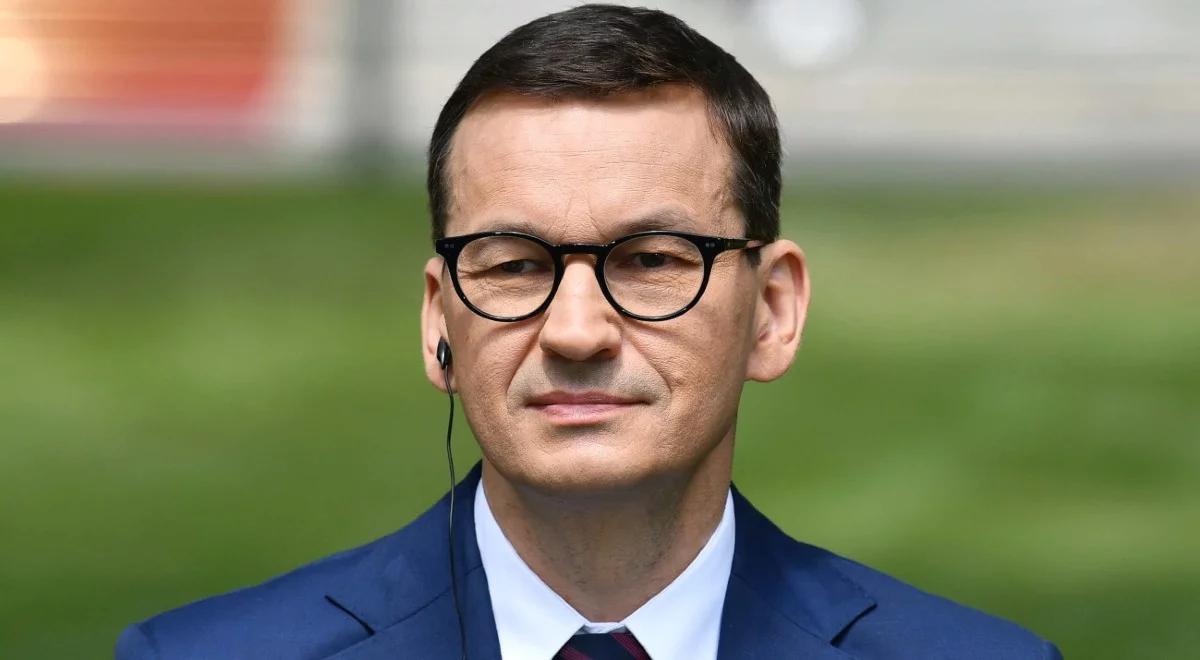 "Ziemia limanowska to wspaniała kraina". Premier spotkał się z mieszkańcami gminy Kamienica