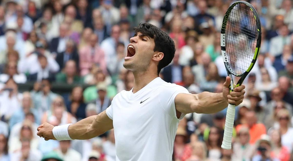 Wimbledon. Nieudany rewanż Miedwiediewa. Alcaraz melduje się w finale