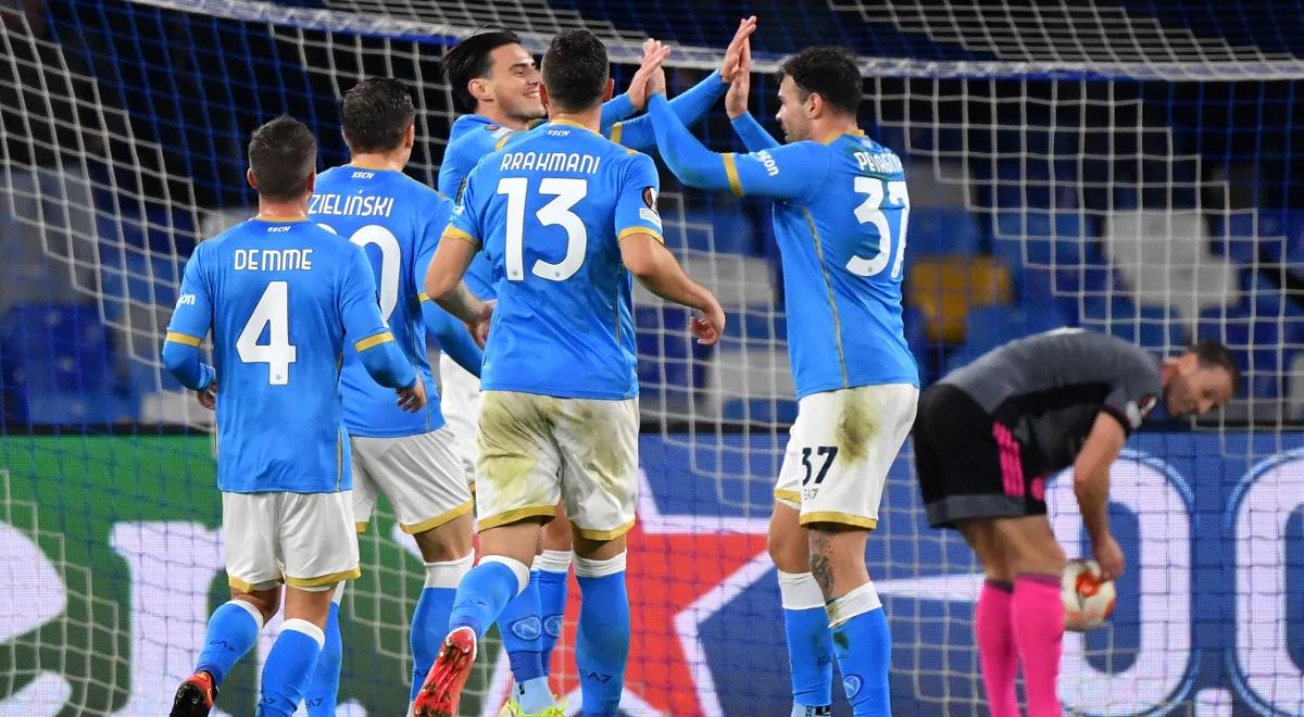 Liga Europy: Napoli - Leicester. Gospodarze z awansem, świetny mecz Zielińskiego 