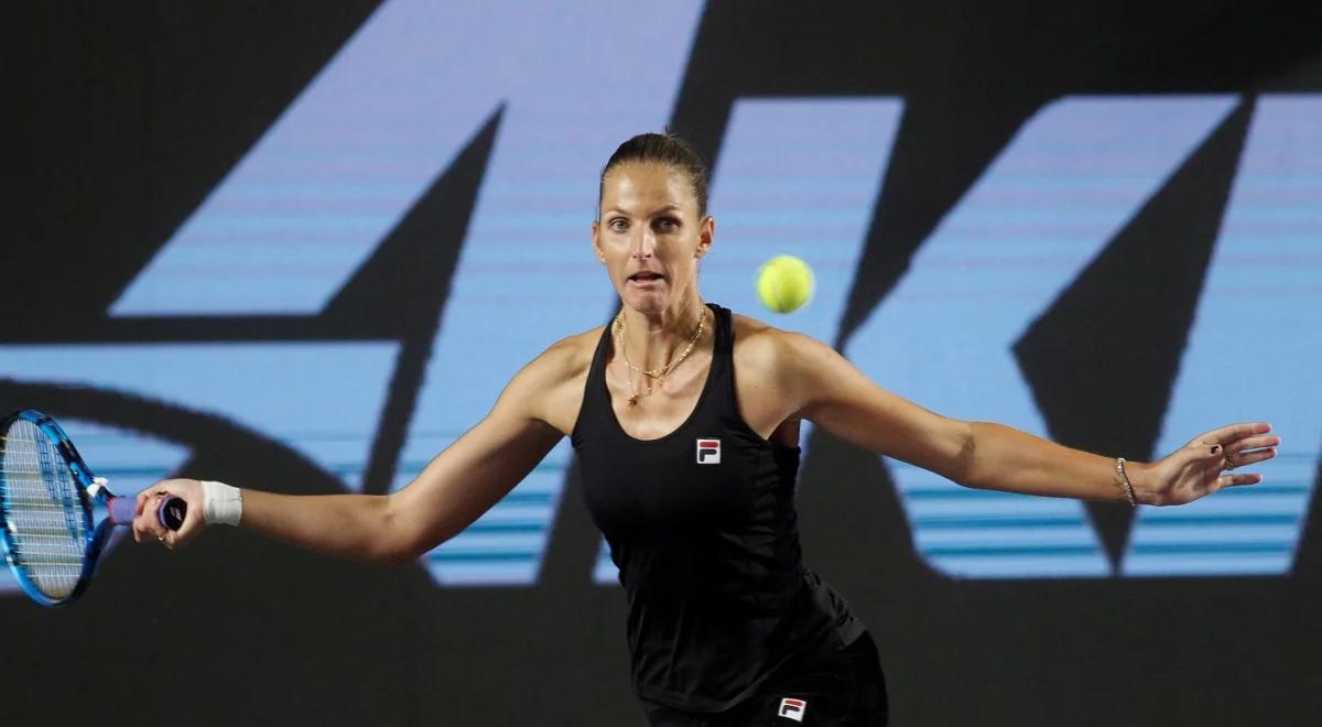 WTA Finals: Pliskova zaczyna od wygranej. Zacięty mecz z Muguruzą