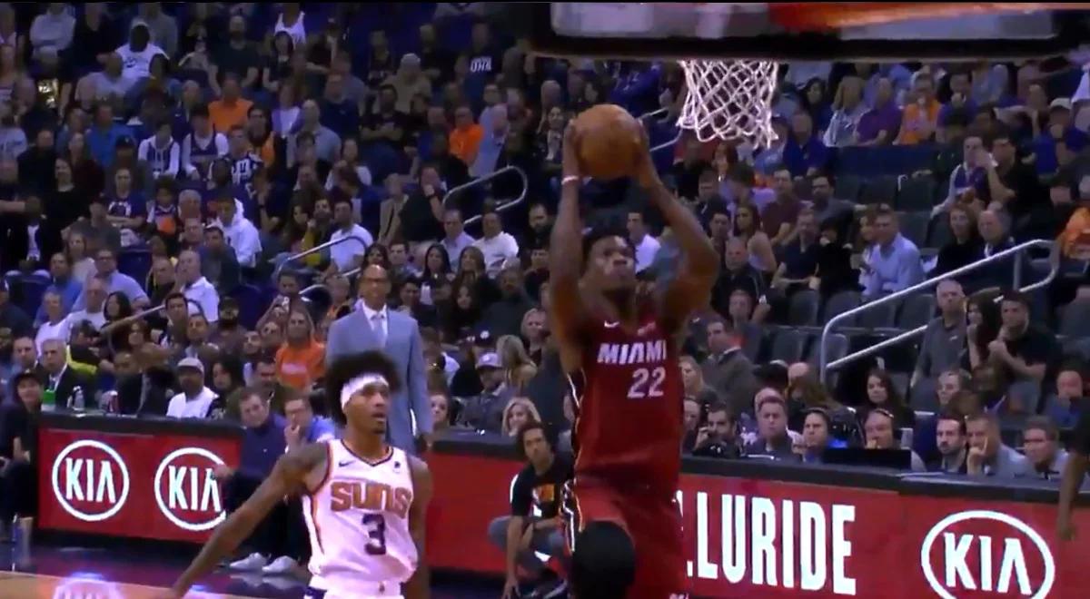 NBA: kapitalna połowa Jimmy'ego Butlera. Skrzydłowy poprowadził Heat do zwycięstwa 