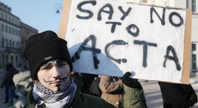 Mówią "nie" ACTA. Protestują i zbierają podpisy