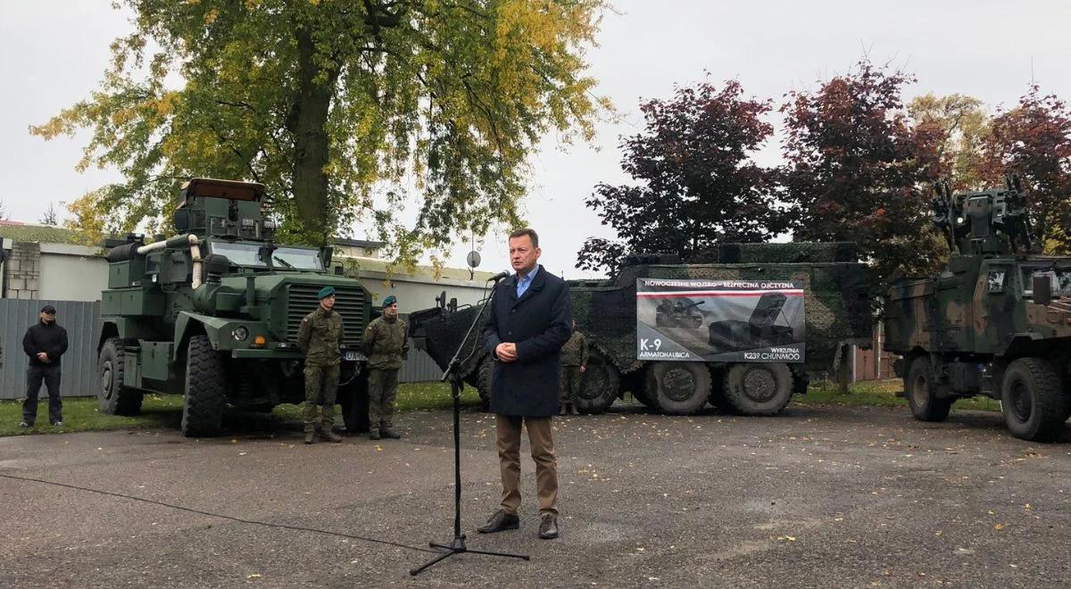 Szef MON: potrzebujemy silnego Wojska Polskiego, wyposażonego w nowoczesną broń