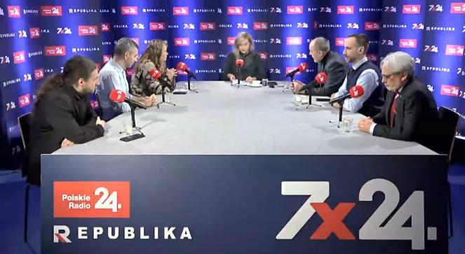 "Niepodległość to najważniejszy przekaz". Politycy o konwencji Andrzeja Dudy w "7x24"