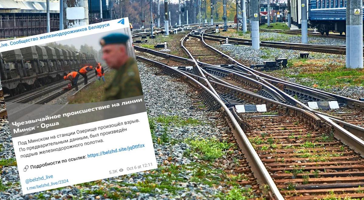 Eksplozja na stacji kolejowej pod Mińskiem. Cichanouska: reżim rozpoczął aresztowania