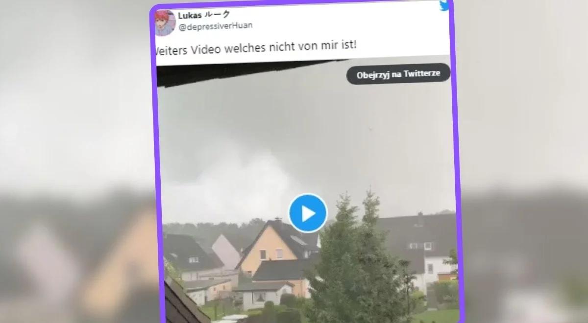Silny orkan przechodzi przez Niemcy. Wielu rannych, zniszczone budynki i drogi