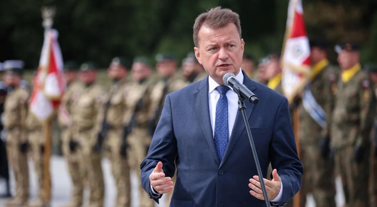 Szef MON: od 2015 roku Wojsko Polskie jest coraz liczniejsze i wyposażane w nowoczesny sprzęt
