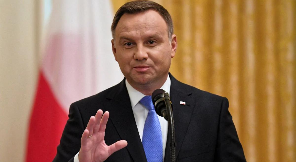 Prezydent: szyderstwa pokazują sukces wizyty w Waszyngtonie