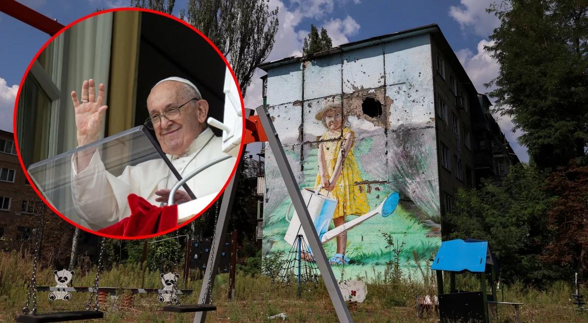 Ukraińska dyplomacja zarzuca papieżowi "imperialistyczną propagandę". Mówił o "dziedzictwie wielkiej Rosji"