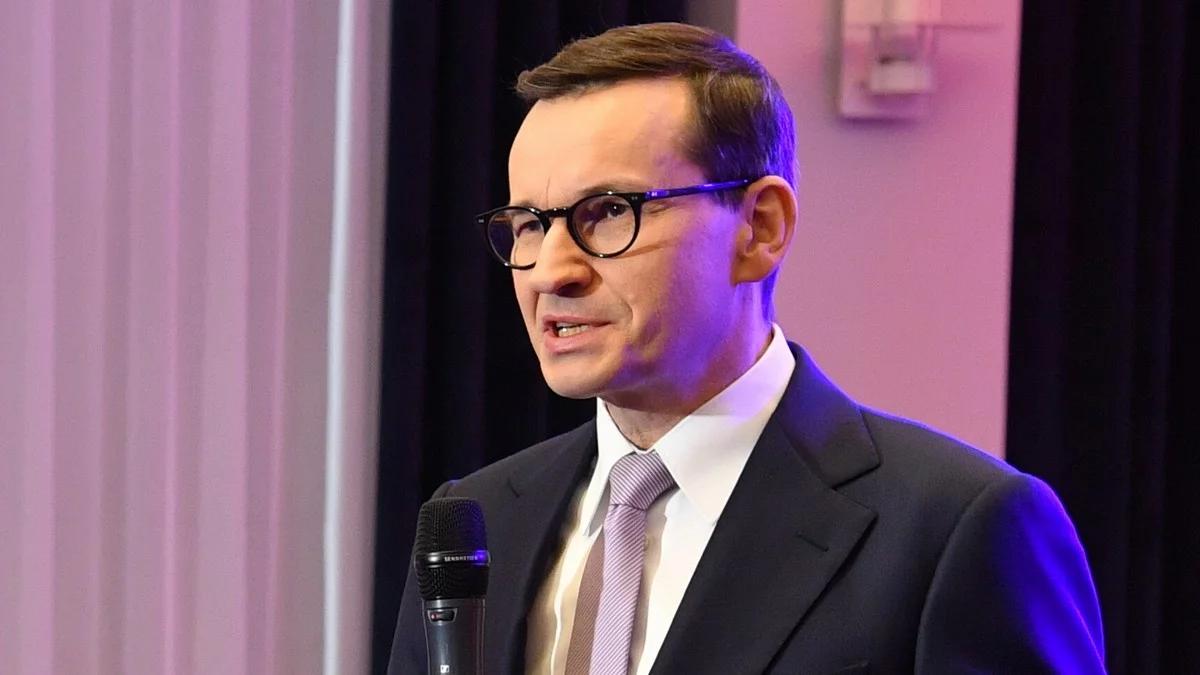 Premier Morawiecki: nasi konkurenci próbują papugować naszą ofertę polityczno-społeczną