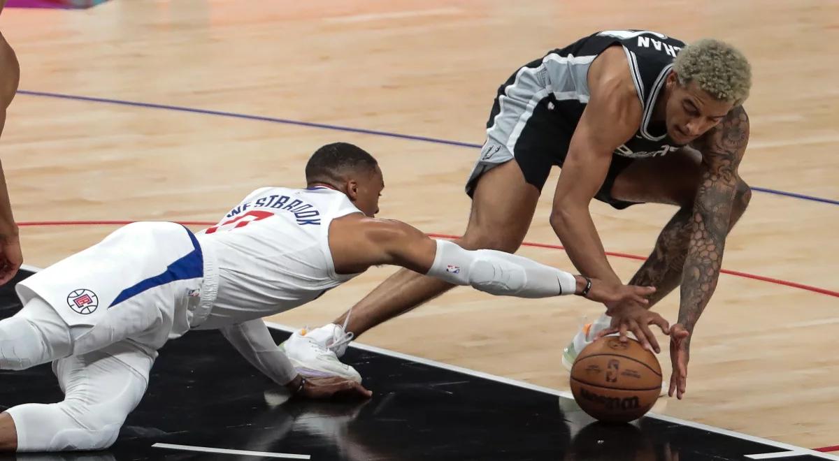 NBA: Jeremy Sochan ze swoim rekordem sezonu. Spurs jednak znów ulegli Clippers 