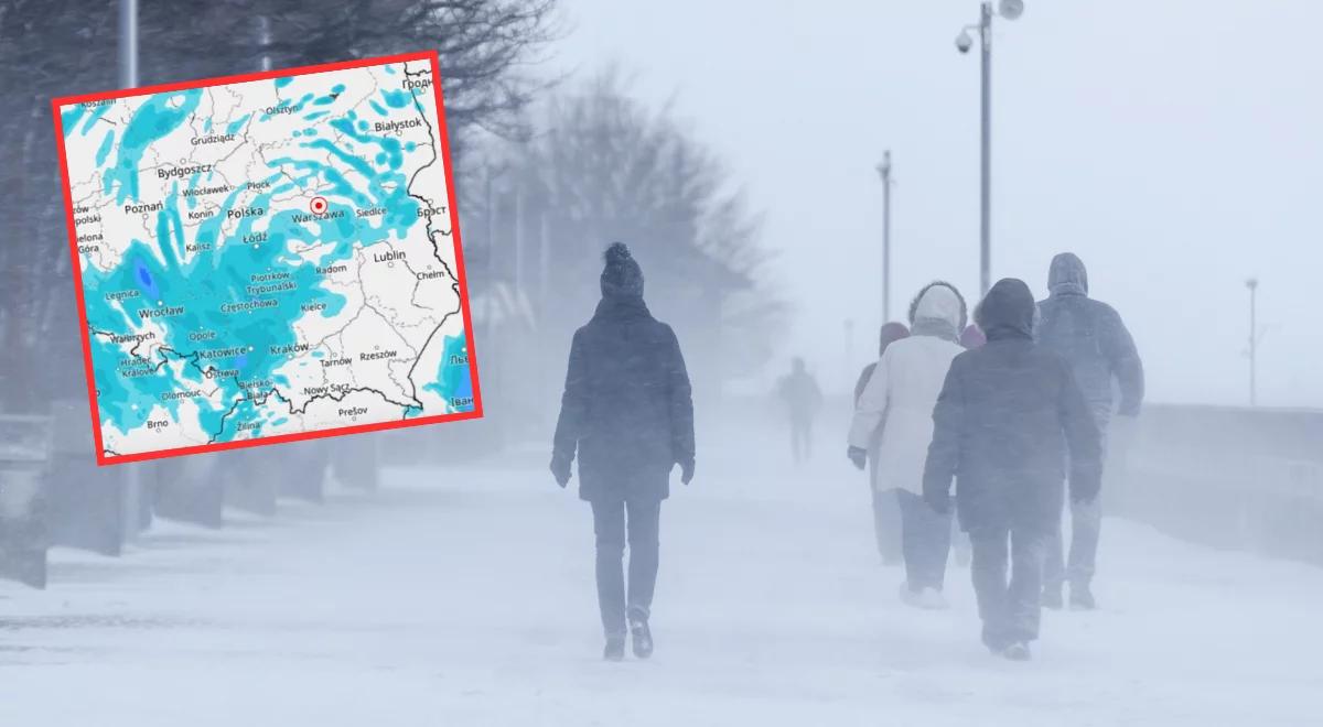 Śnieg, oblodzenia i silny wiatr. Zimowa aura opanuje Polskę