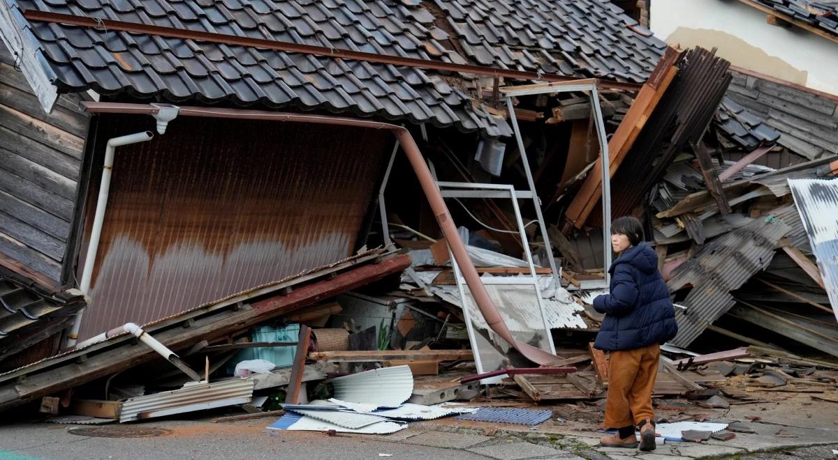 Trzęsienie ziemi w Japonii. Bilans ofiar wzrósł do 57