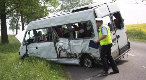 Dwa groźne wypadki busów na południu Polski