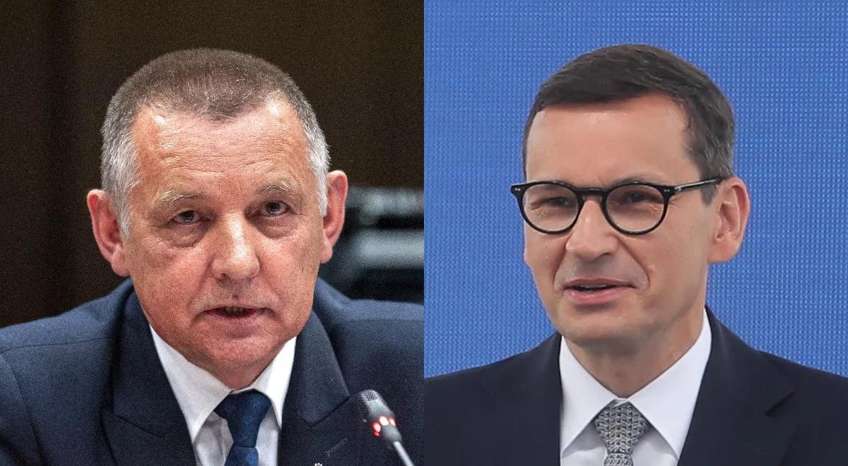 "Chciałbym, żeby prawda i sprawiedliwość zwyciężyły". Premier o sprawie Banasia
