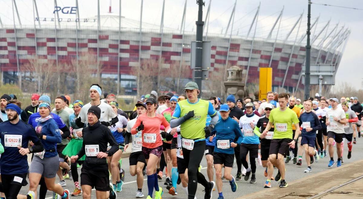 Maraton Warszawski 2025. Trasa biegu, zamknięte ulice i zmiany w komunikacji