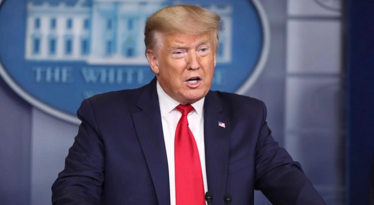 Donald Trump: jesteśmy w szczytowym punkcie pandemii koronawirusa