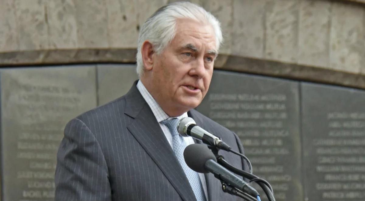 Rex Tillerson: wierzymy, że za próbą zabójstwa Skripala stoi Rosja